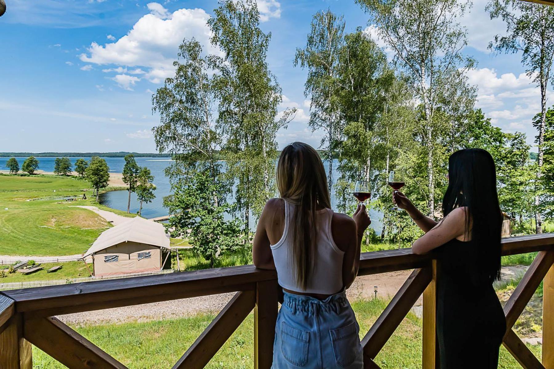 Отель Wioska Wakacyjna Glamila Стерлавки-Велке Экстерьер фото